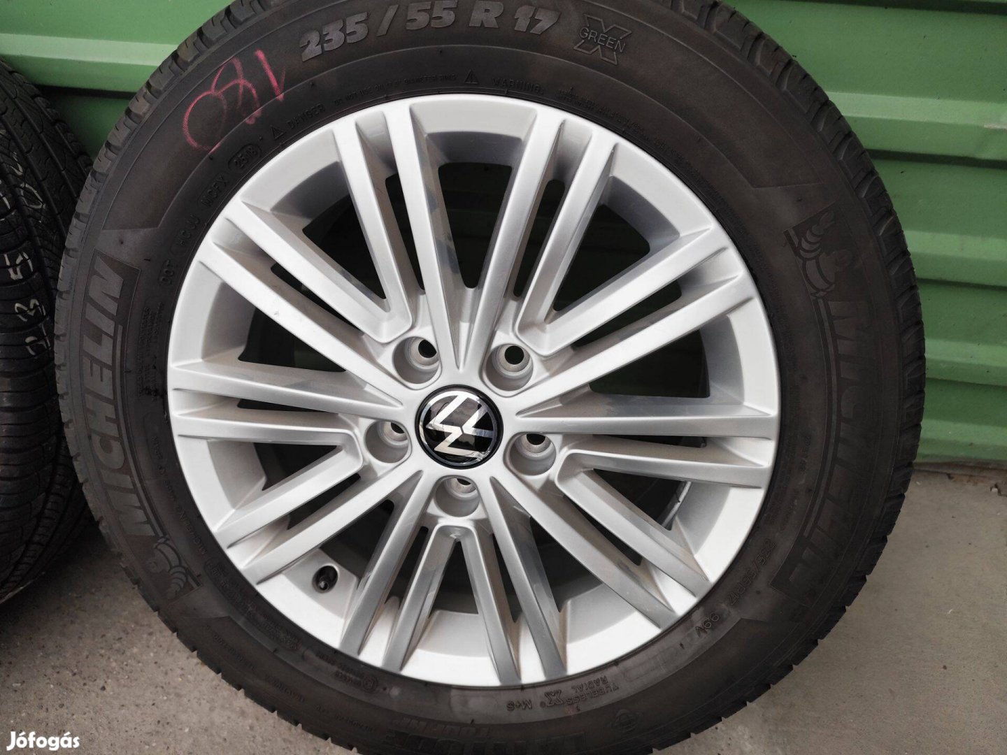 VW T5 T6 gyári alufelni 5x120 17"