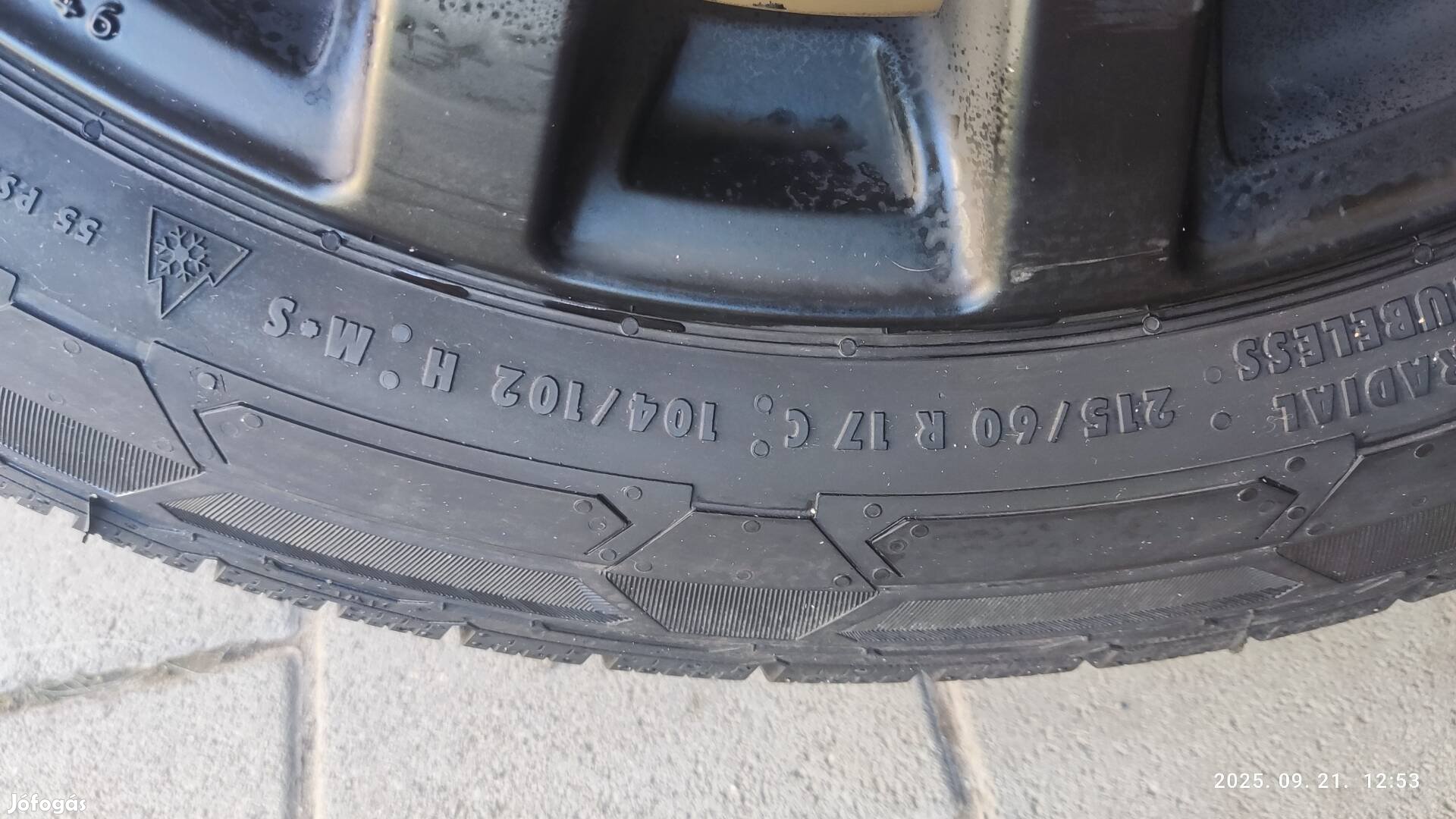 VW T5/T6 téli kerék szett 