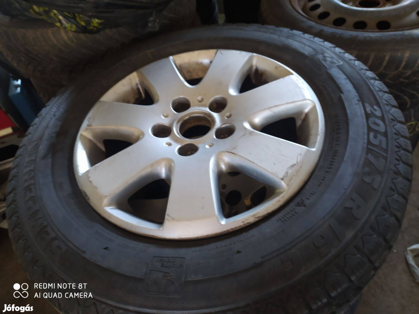 VW T5 - T6 gyári alufelni 2 Db van csak