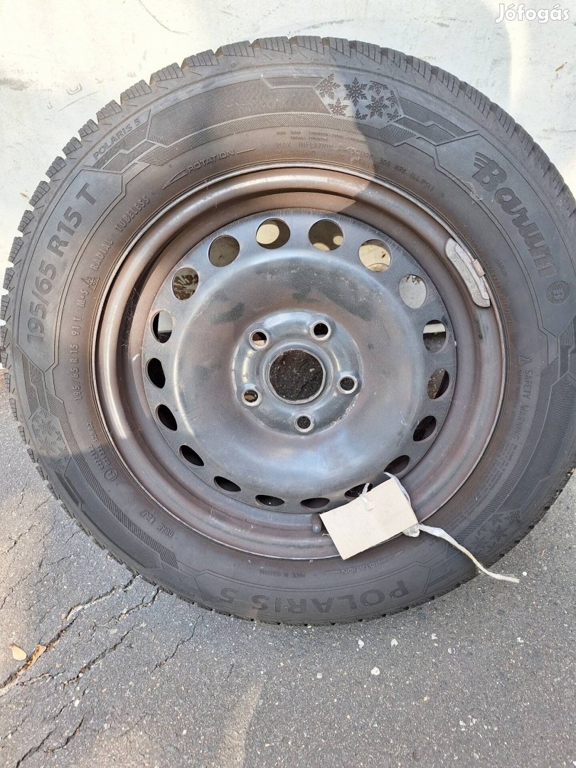 VW Téli gumi felnivel