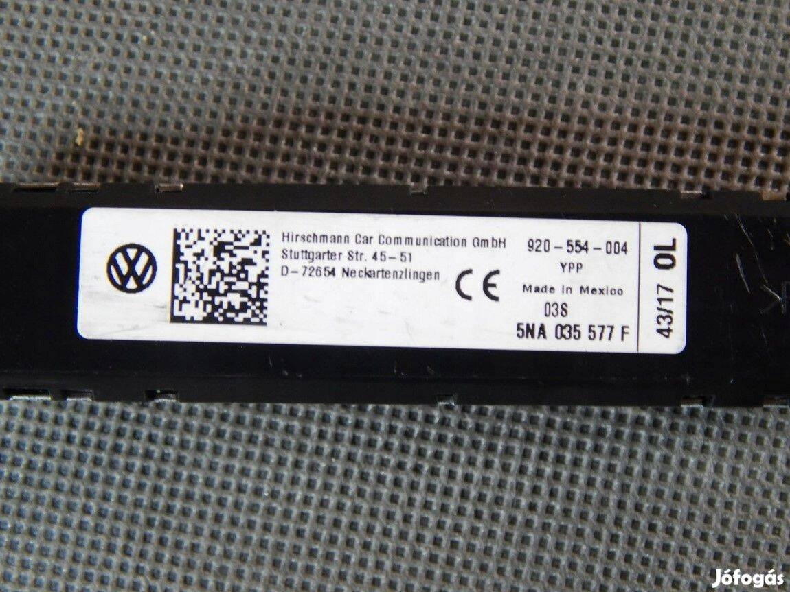 VW Tiguan II rádió antenna erősítő 5NA035577F