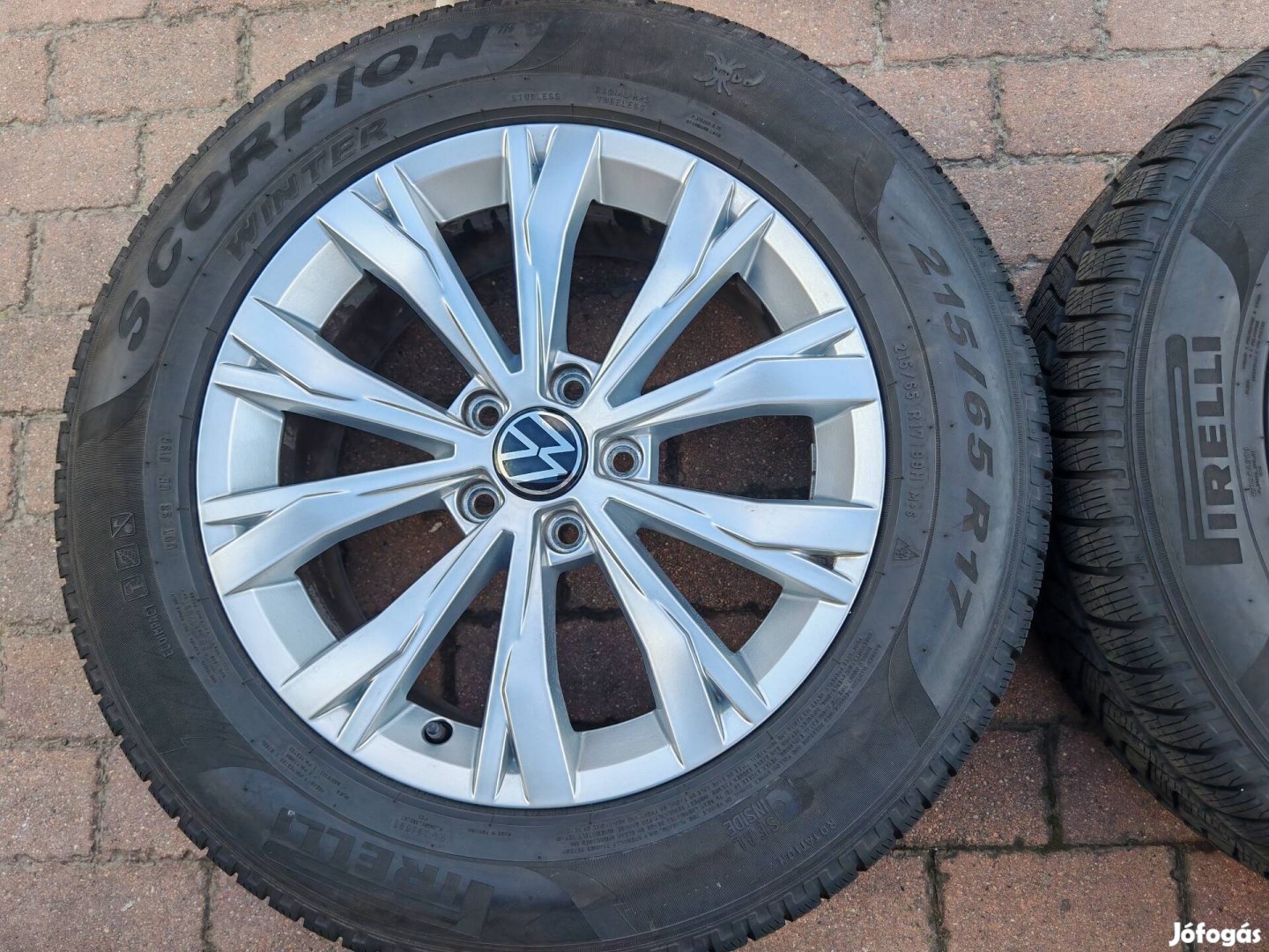 VW Tiguan Skoda Kodiak Seat 17col alufelni 215/65r17 téli 