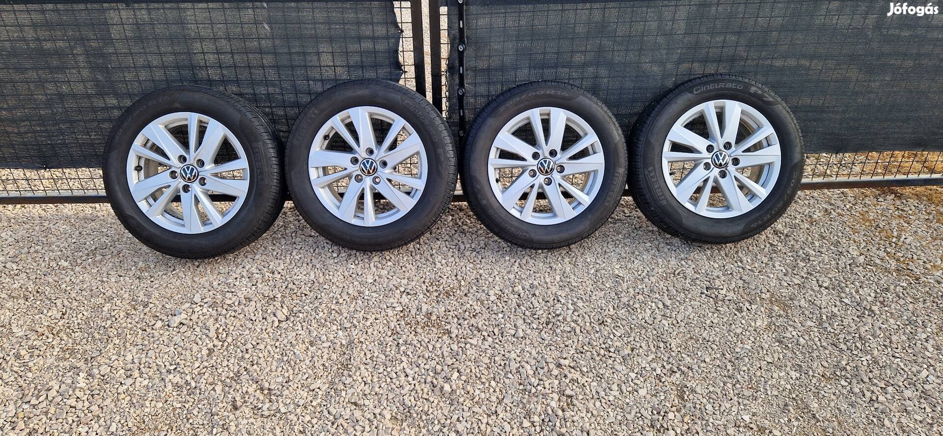 VW Touran 16" 5x112 gyári alufelni garnitúra