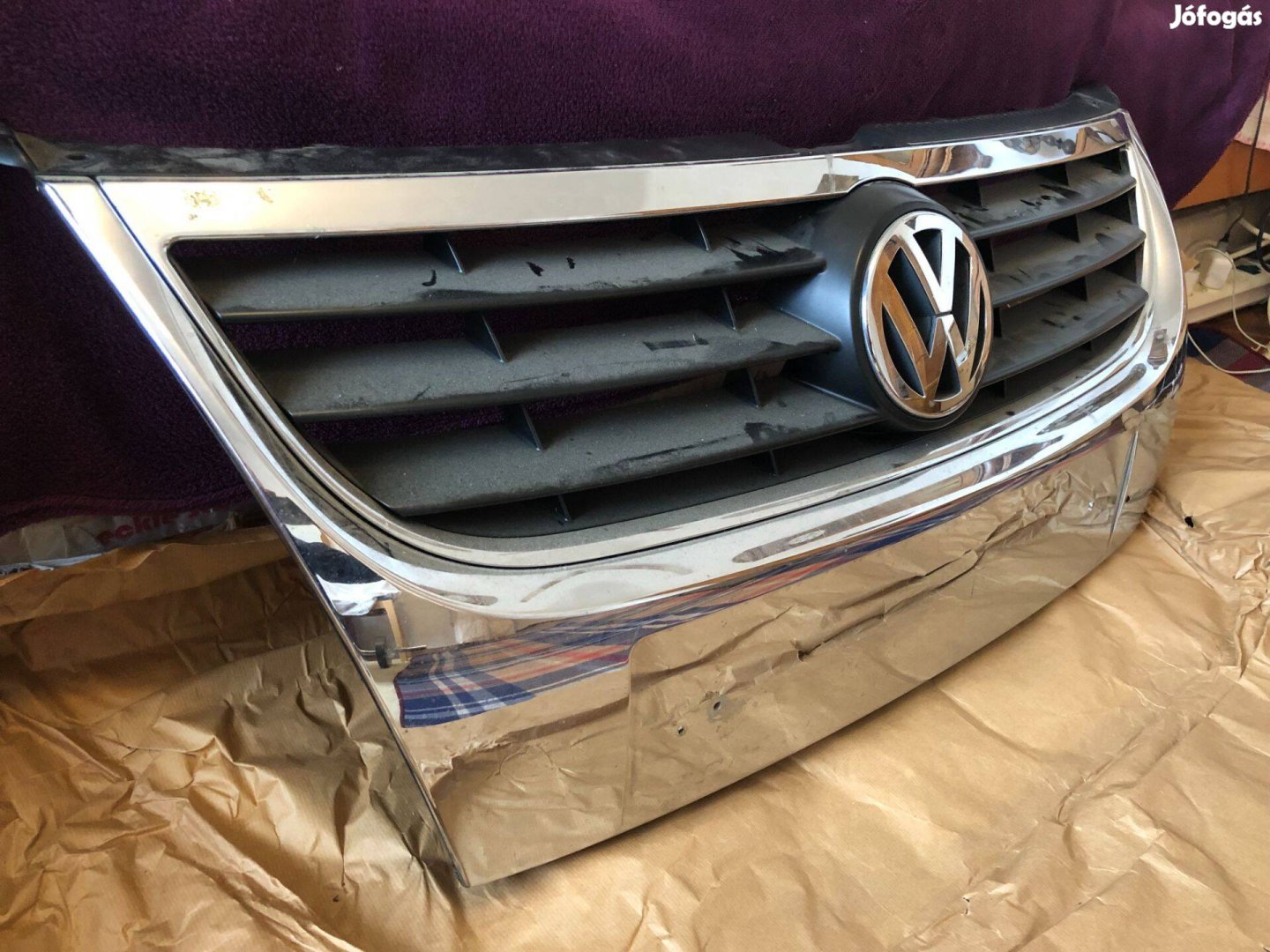 VW Touran hűtőrács 1T0.853.651.D