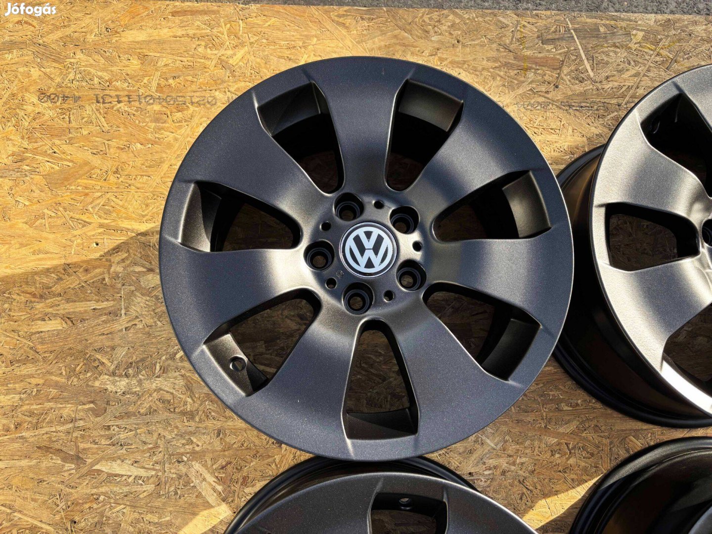 VW Transporter 17" 5x120 fekete alufelni eladó 17 coll T5 T6 Multivan