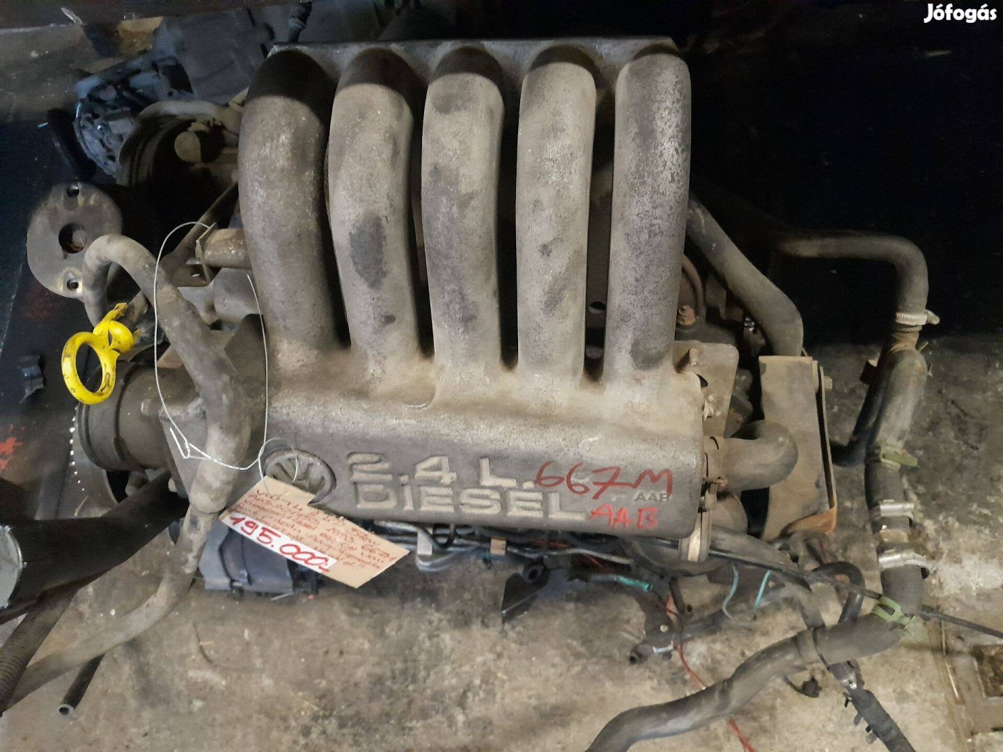 VW Transporter T4 2.4 dízel AAB motor eladó