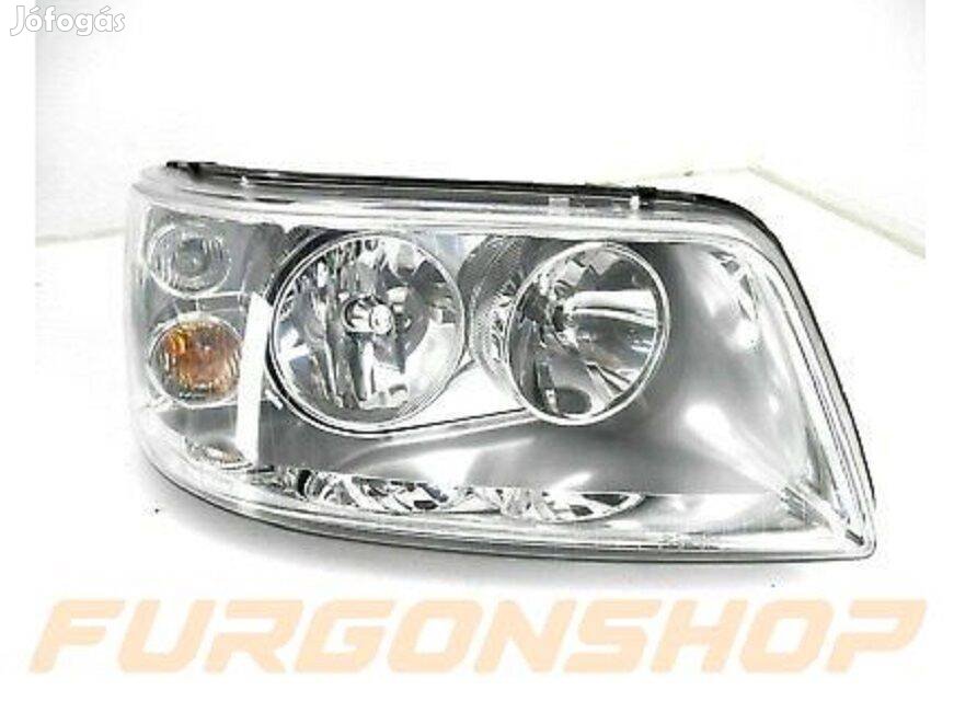 VW Transporter T5 fényszóró. 2003- Első lámpa