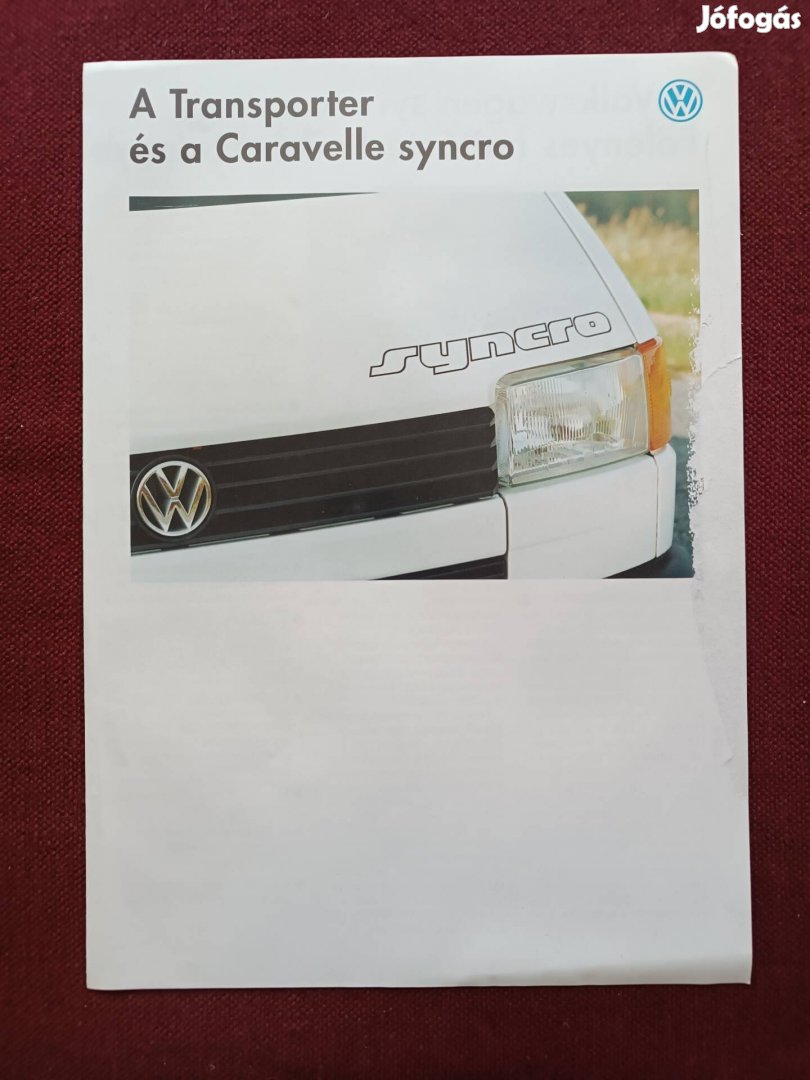 VW Transporter syncro magyar prospektus