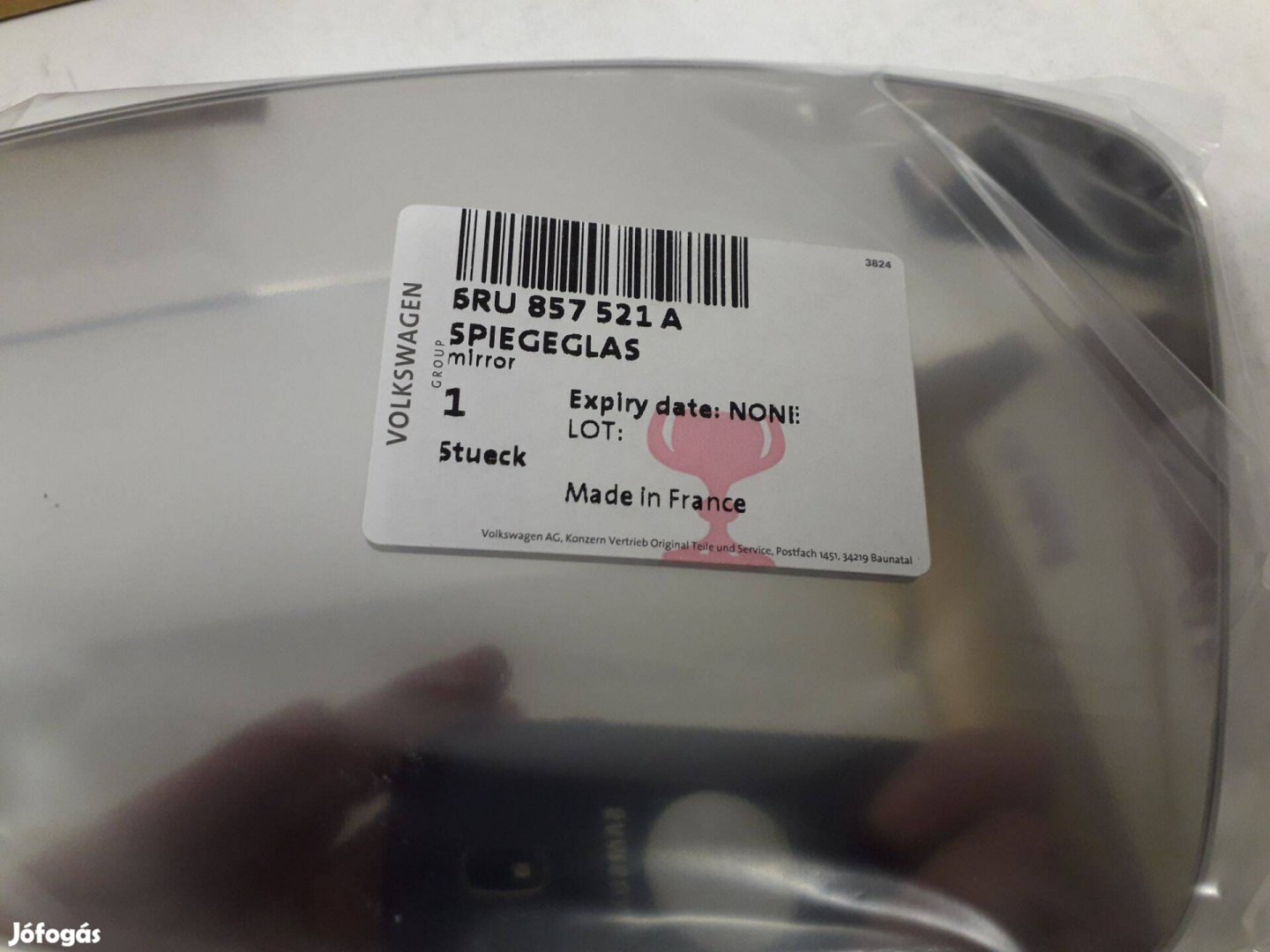 VW UP, Skoda Citigo tükörlap