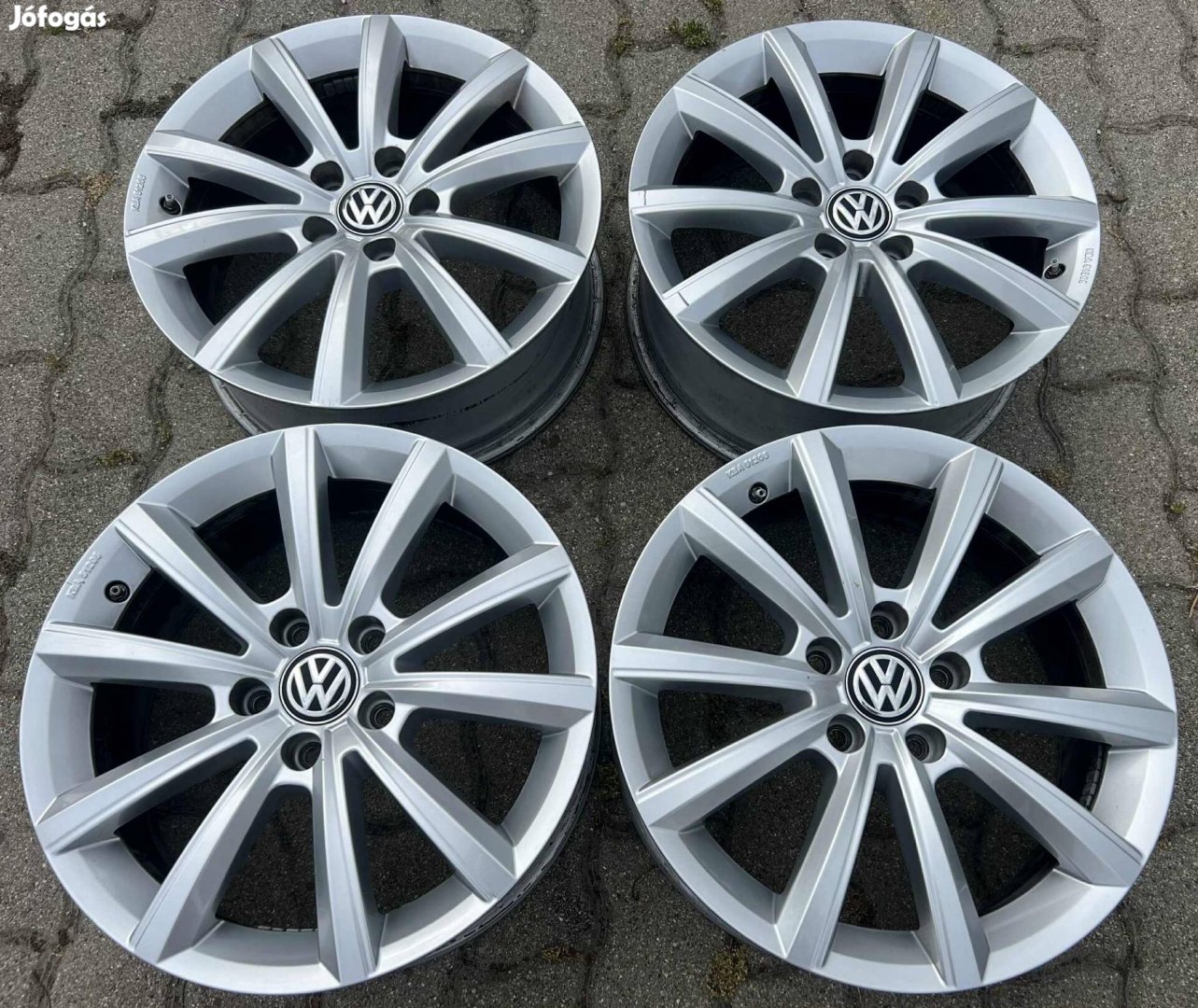 VW Volkswagen 17 17" 5x112 gyári alufelni felni Audi Skoda Seat