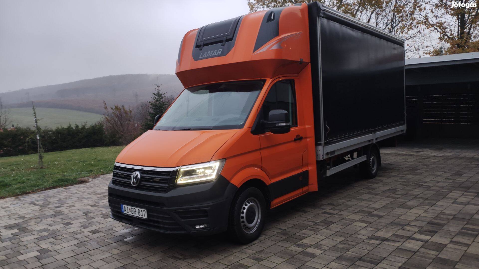 VW Volkswagen Crafter hosszúplatós hálófülkés 177le