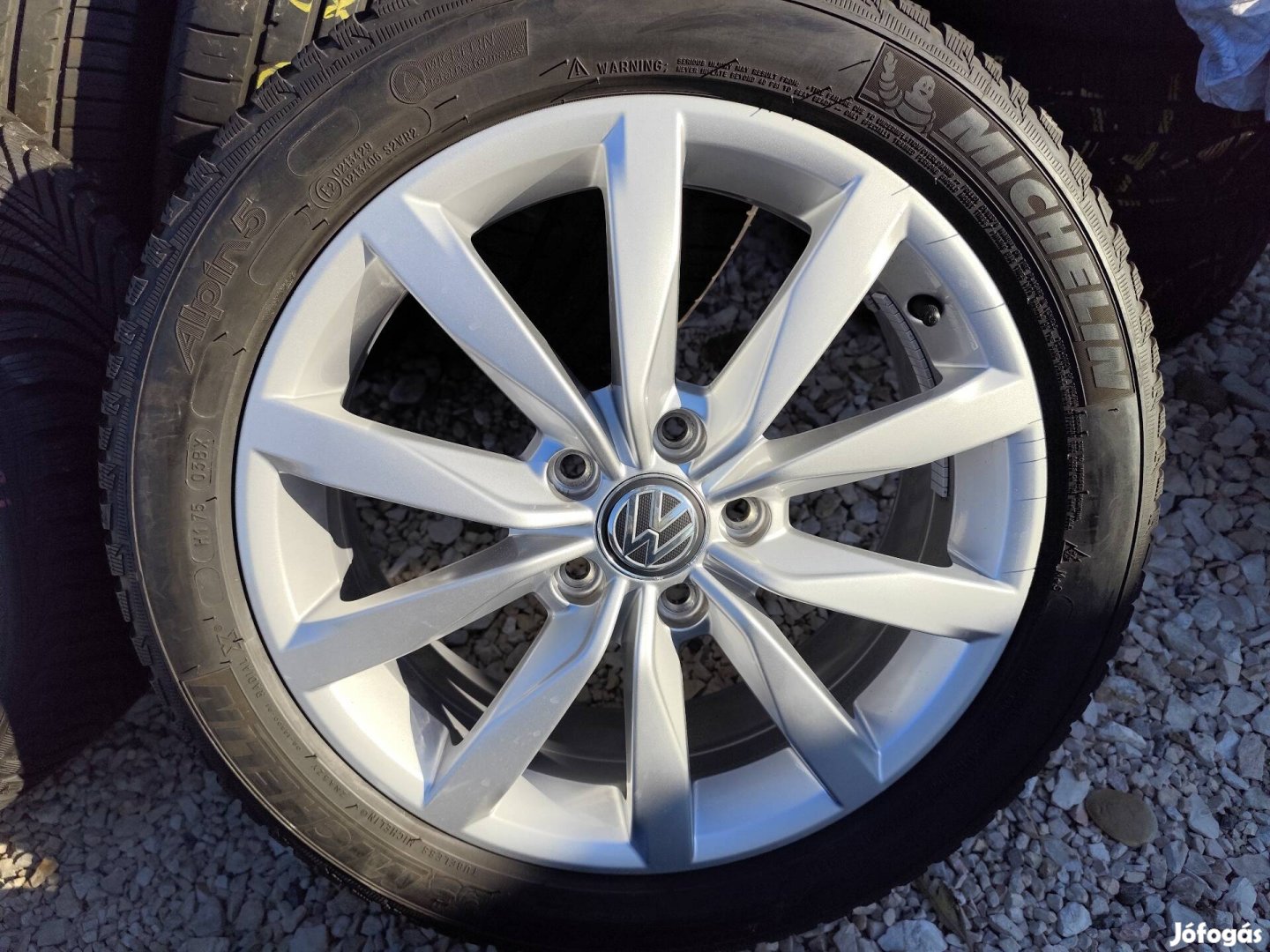 VW Volkswagen Golf díjon gyári alufelni 5x112 17"