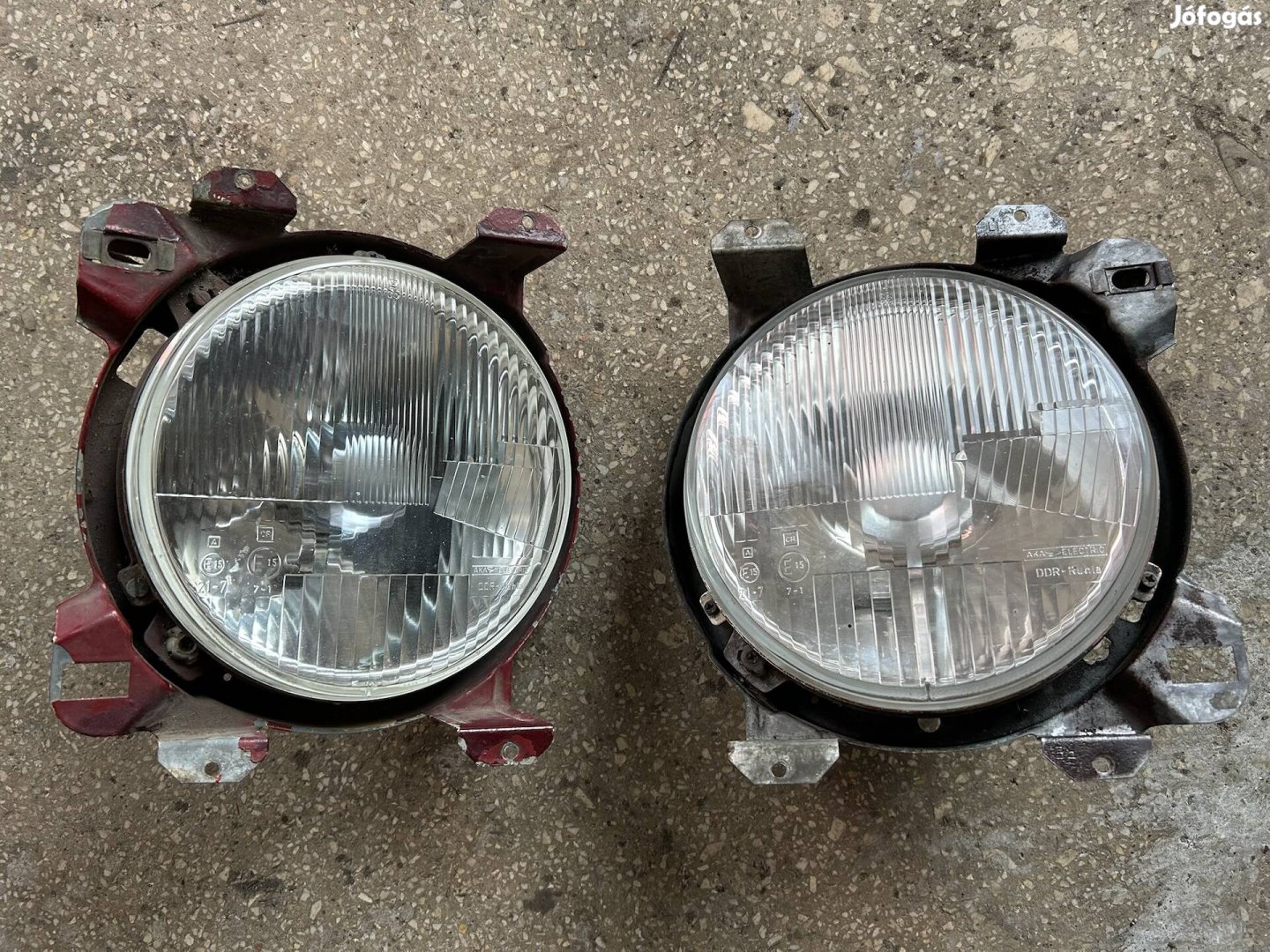 VW Volkswagen T3 Transporter gyári első lámpa fényszóró pár