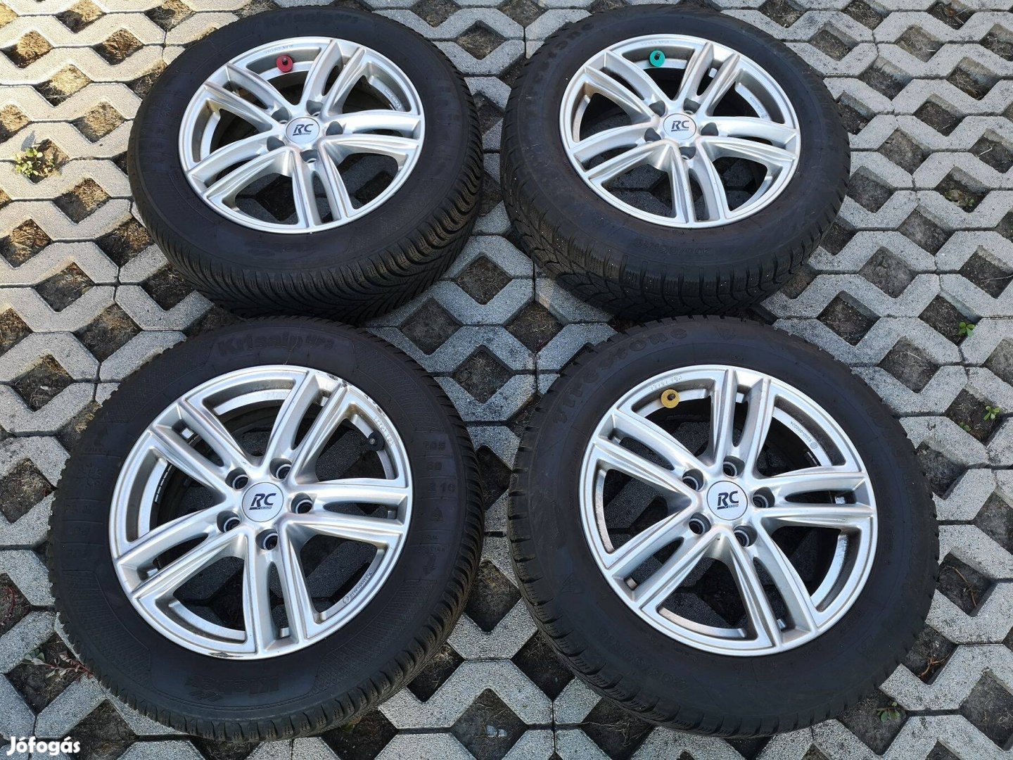 VW Volkswagen T-roc alufelni 16" + Tpms + téli gumi