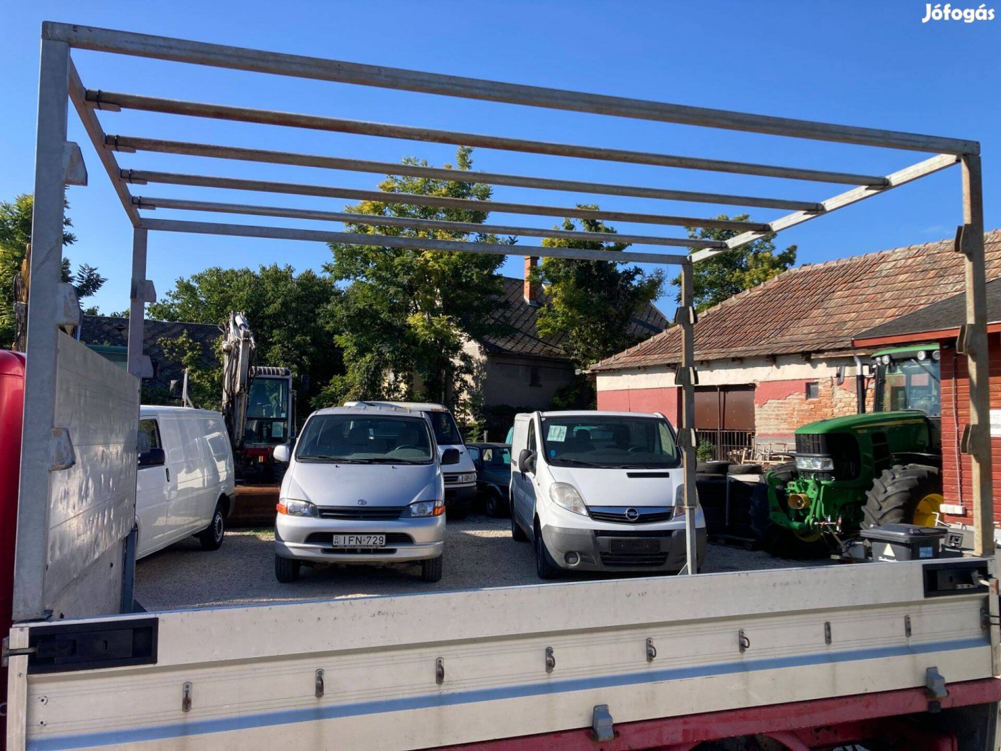 VW Volkswagen Transporter T4 ponyvatartó ponyvakeret eladó