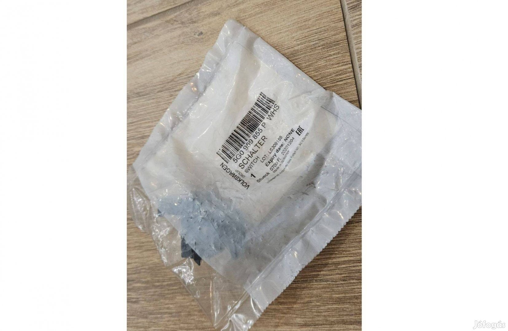 VW Volkswagen ablakmelő kapcsoló, gyári új 5G0959855P