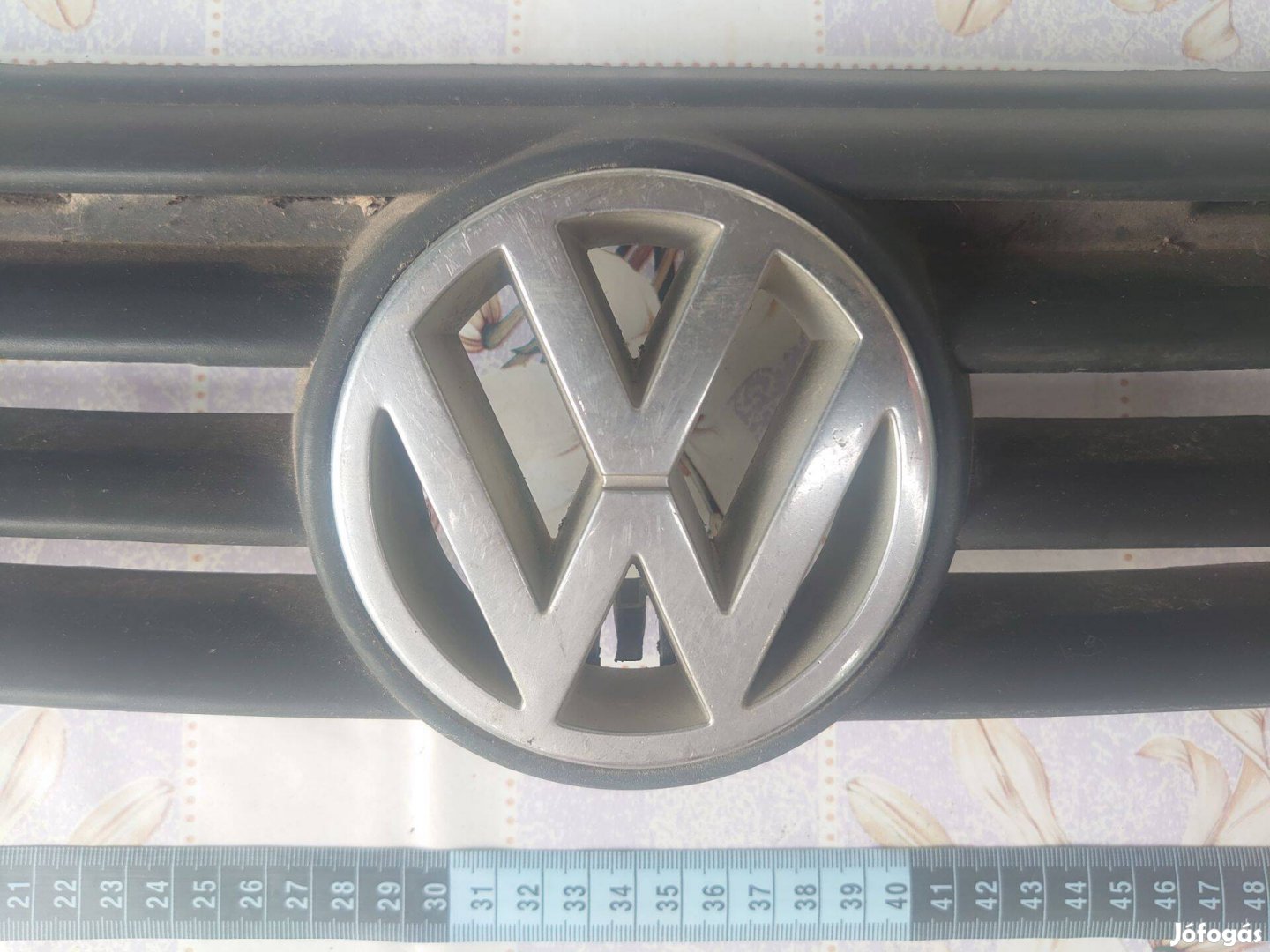 VW Volkswagen jel embléma dísz