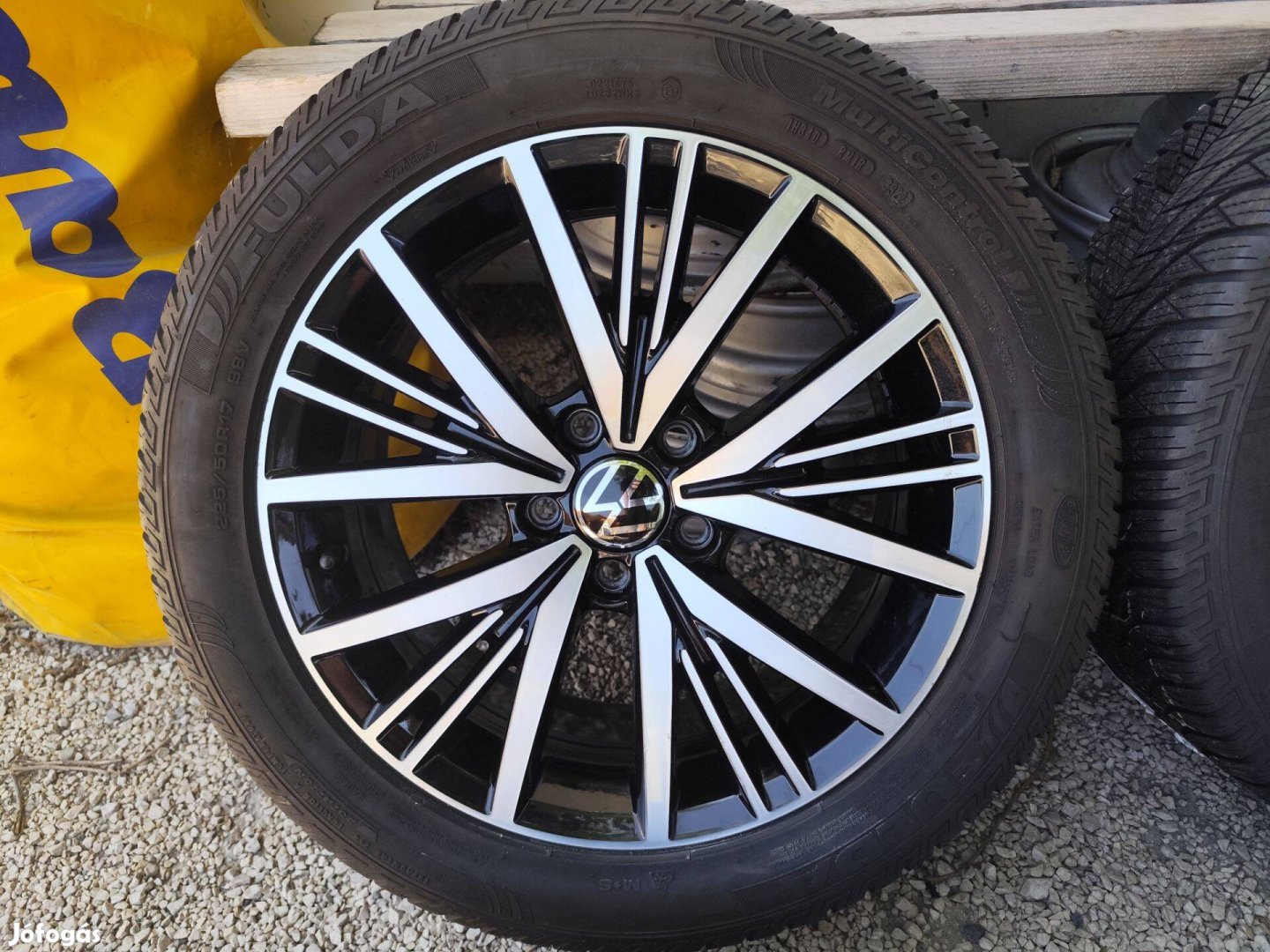 VW Volkswagen sharan 7n r-line gyári alufelni 5x112 17"