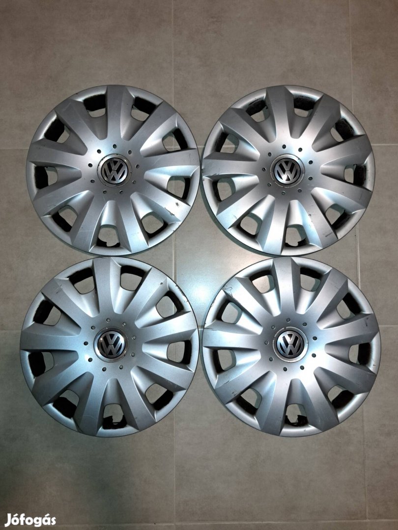 VW, 15", gyári dísztárcsa-szett 