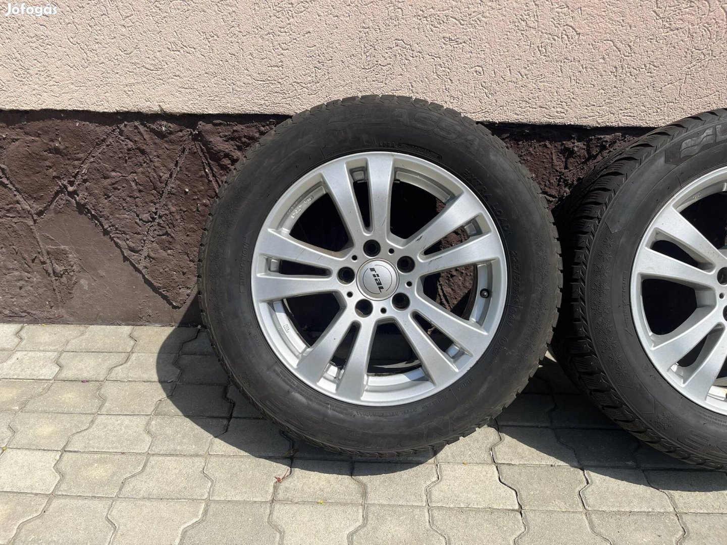 VW, Audi, Mercedes 5x112 R16 Rial alufelni szett téligumikkal!