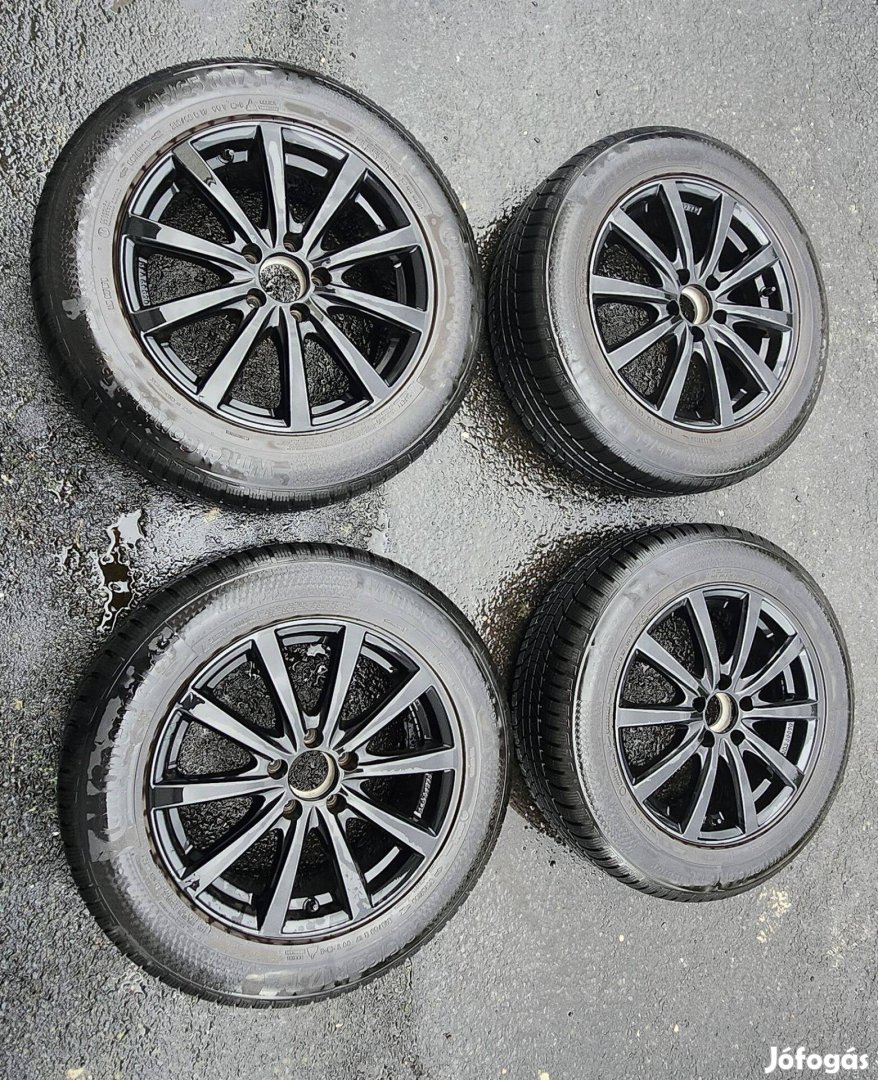 VW, Audi, Seat, Mercedes 5x112 alufelni Continental téligumival