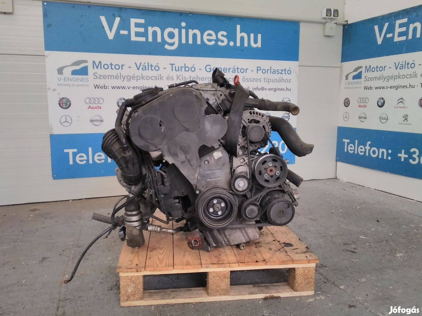 VW/ SEAT bontott motor BRU 1,9PDTDI