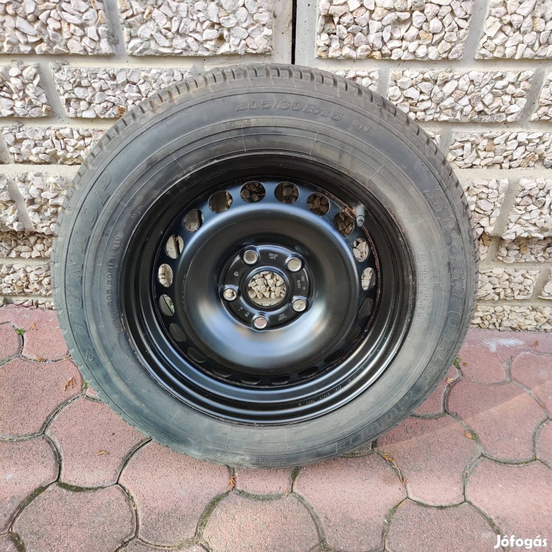 VW, Skoda, Audi pótkerék 205/60 R15, 7Jx15 col, 5x112 ET37