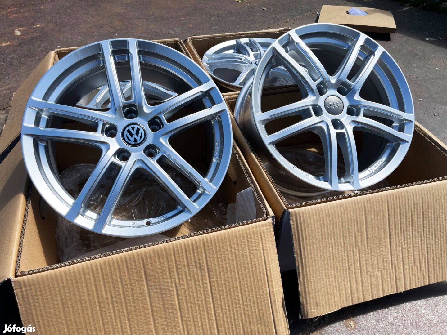 VW - Audi 18" 5x112 Új alufelni eladó 18 coll