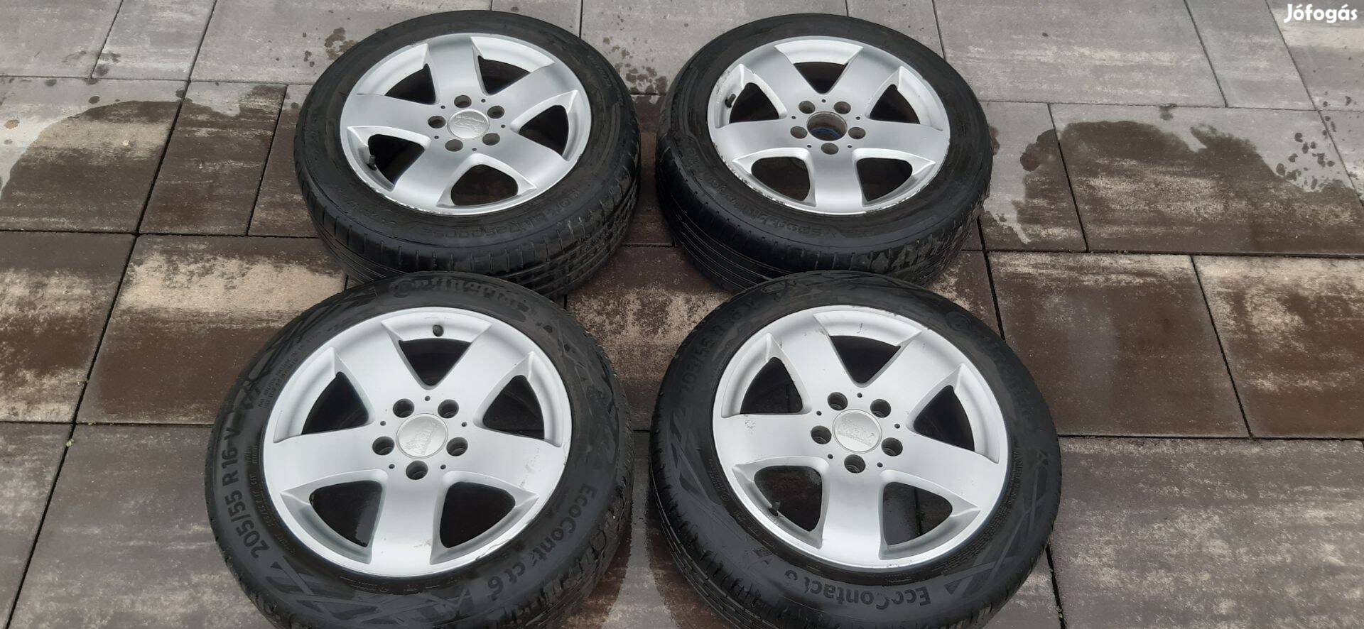 VW / Audi R16 alufelni garnitúra nyári gumival