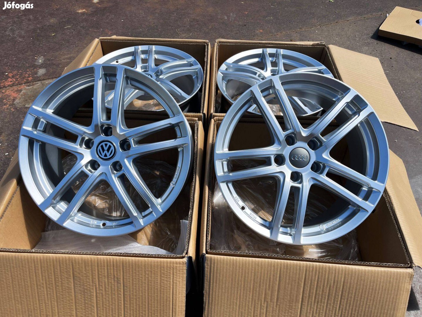 VW - Audi - Seat - Skoda 18" 5x112 Új Dezent alufelni eladó 18 coll