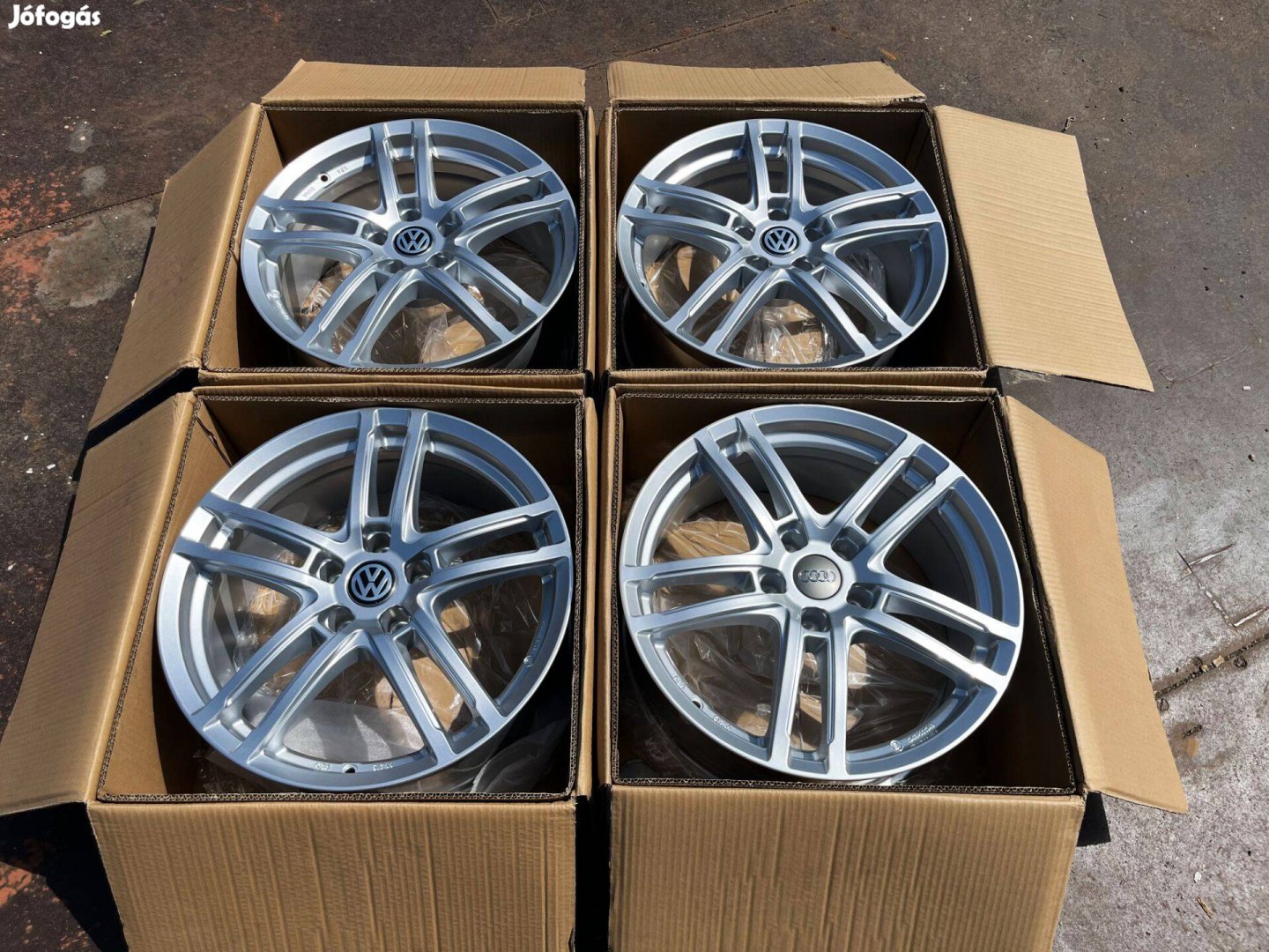 VW - Audi - Seat - Skoda 18" 5x112 Új Dezent alufelni eladó 18 coll