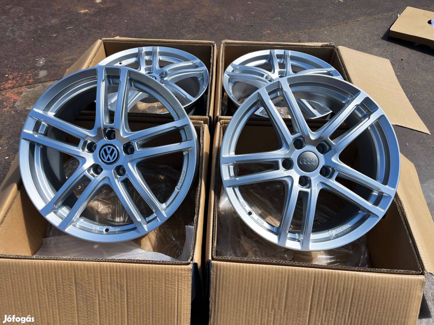 VW - Audi - Seat - Skoda 18" 5x112 Új Dezent alufelni eladó 18 coll