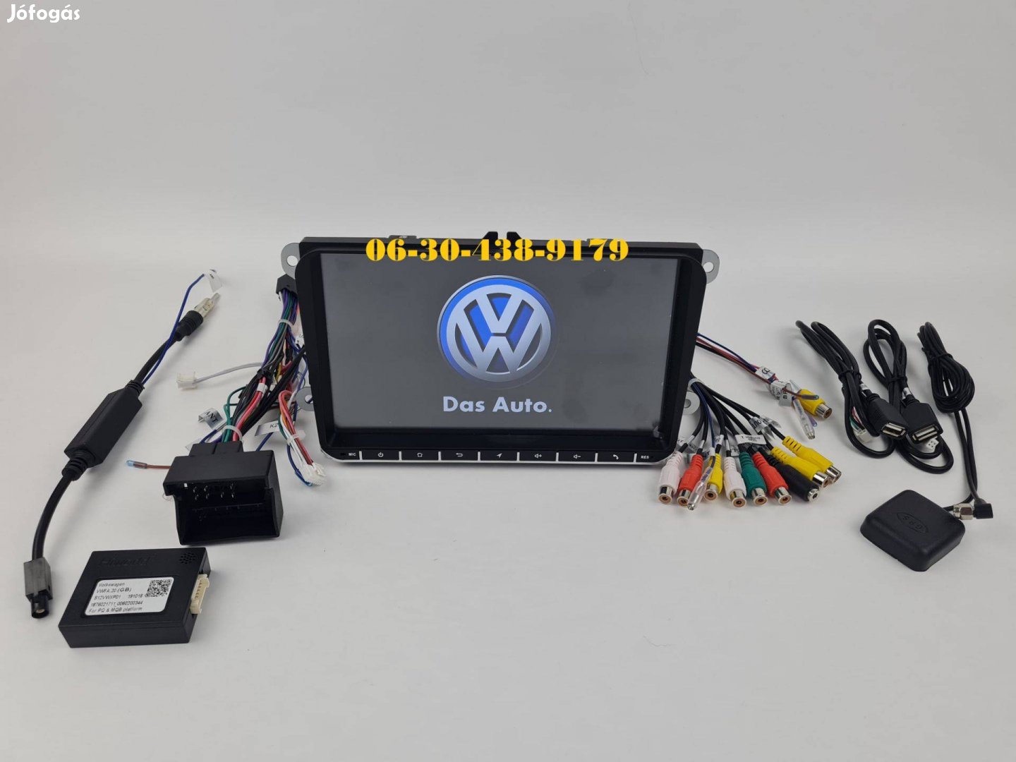 VW / Skoda / Seat Android autórádió fejegység gyári helyre 9' rádió
