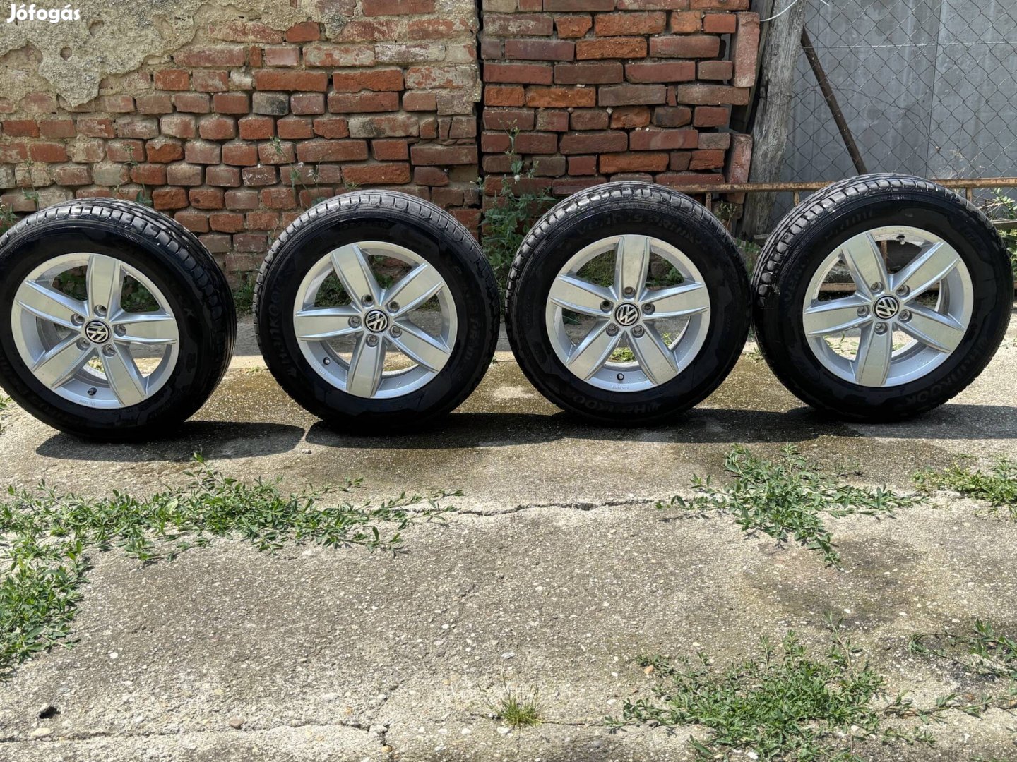 VW alufelnik nyári gumival