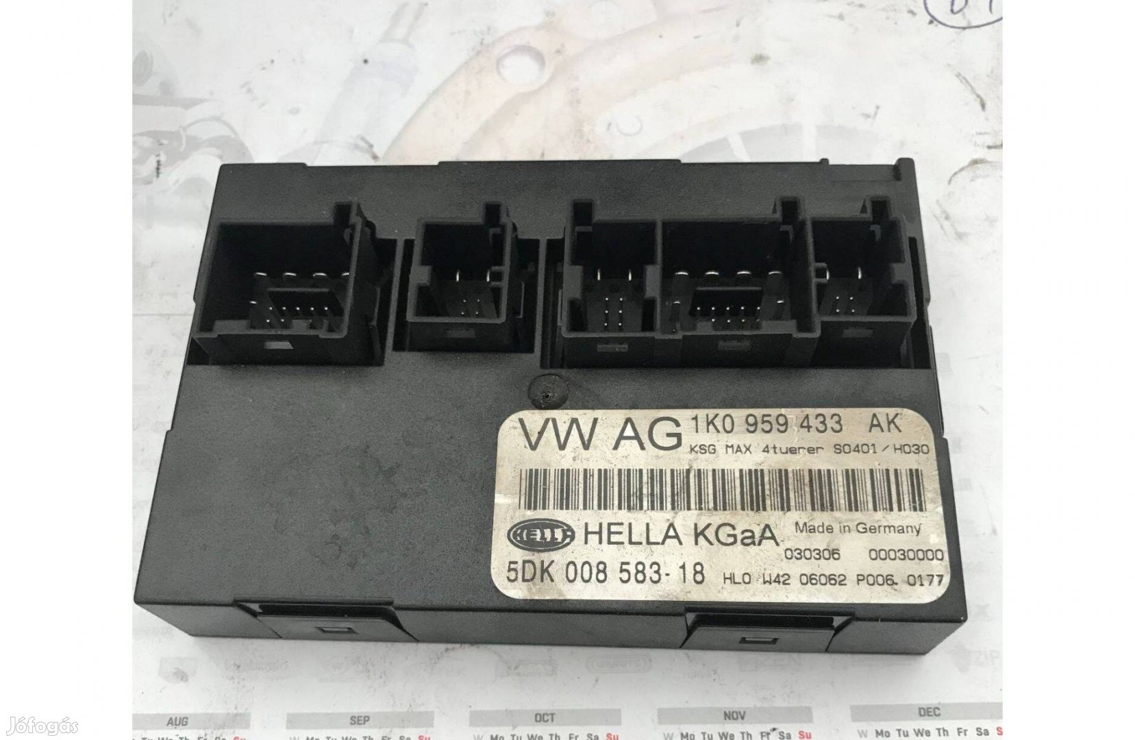 VW csoport / Golf V - komfortmodul 1K0 959 433 AK