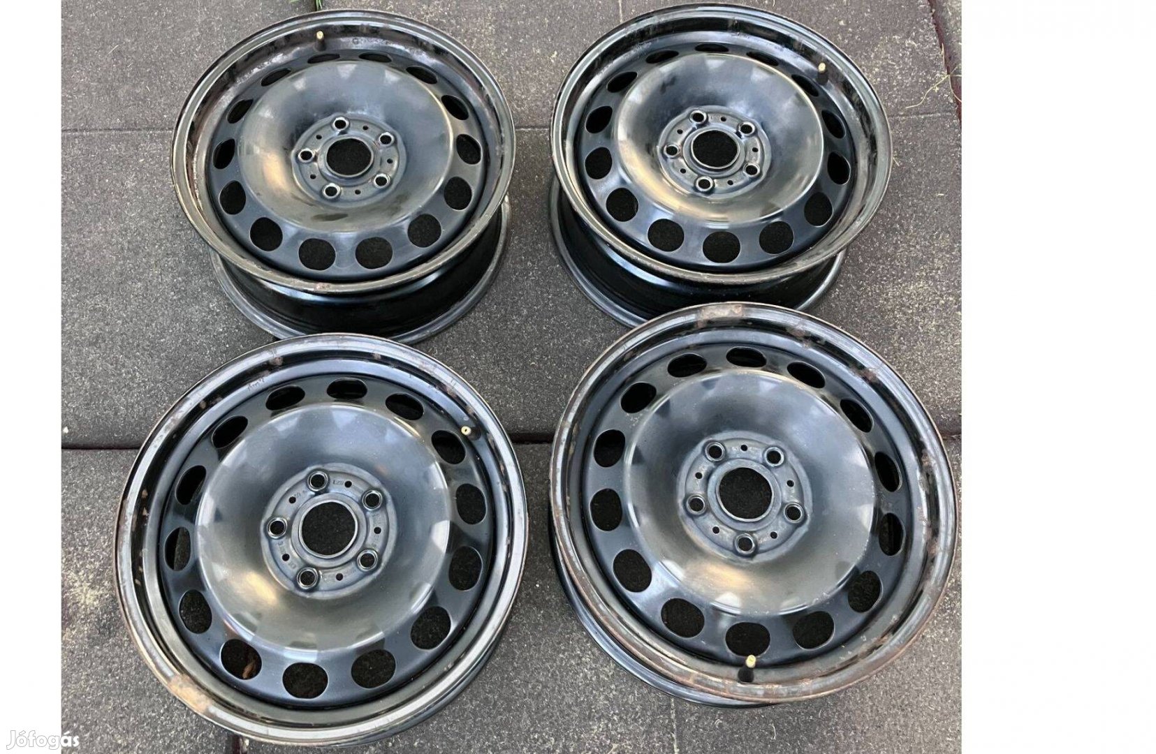 VW golf 16" lemezkerék