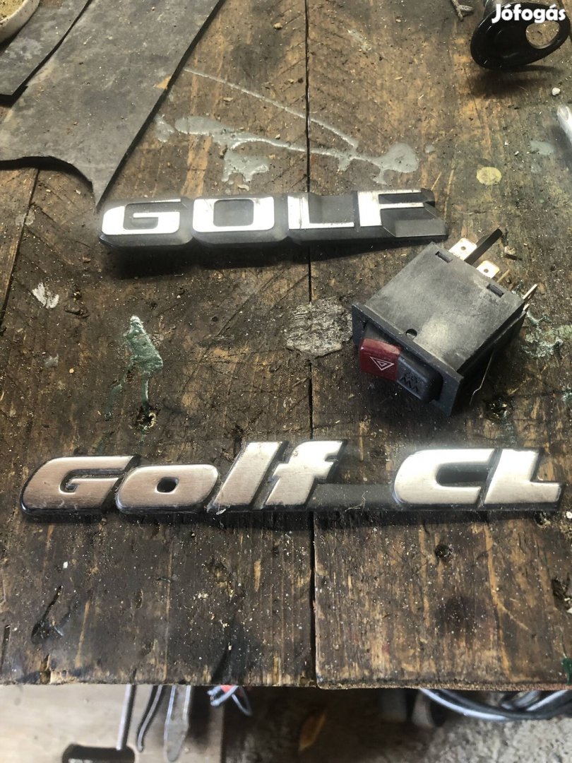 VW golf 1-2 feliratok gyári