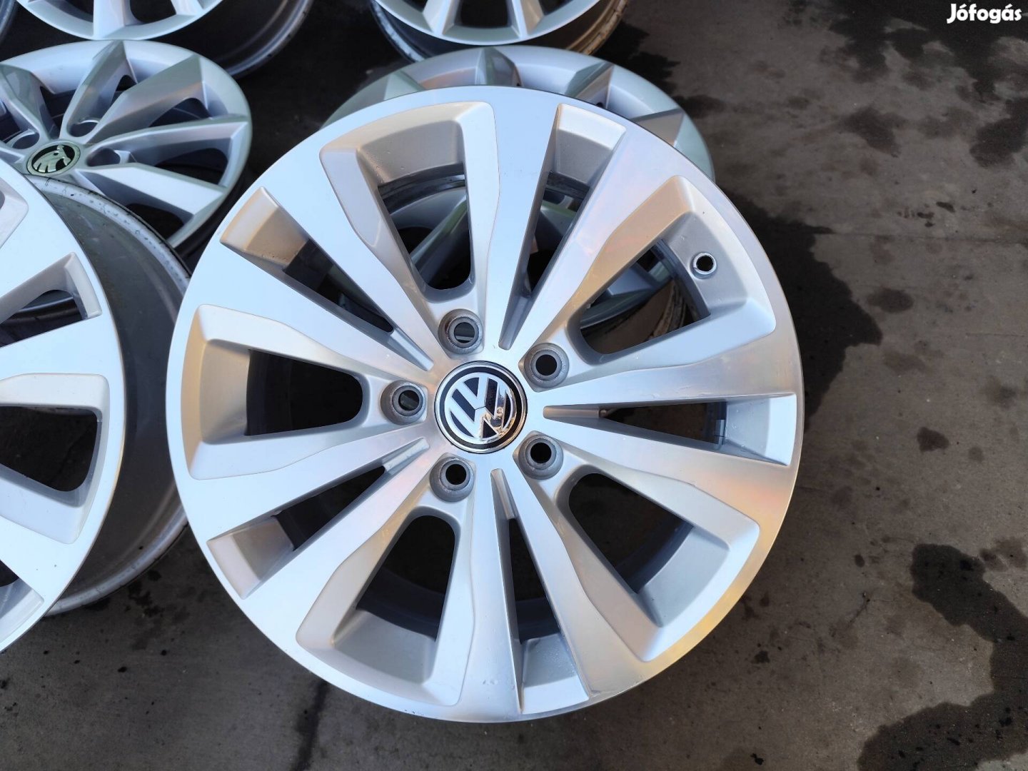 VW golf 7 gyári alufelni 5x112 16" touran caddy