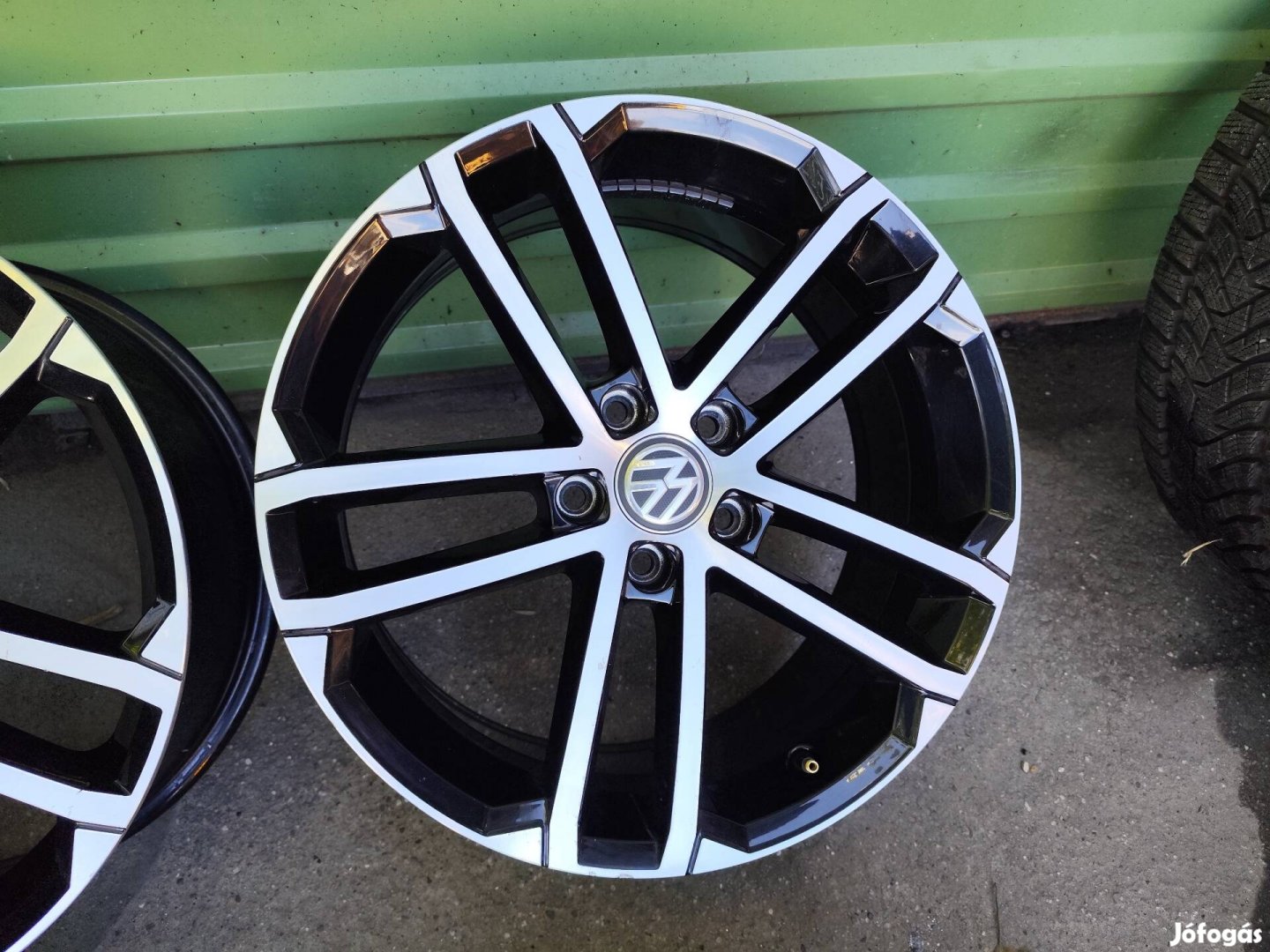 VW golf GTI gte gtd gyári alufelni 5x112 18" touran caddy