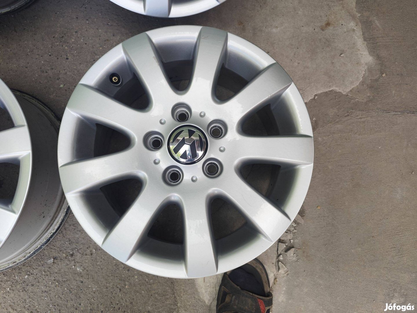 VW golf caddy t4 gyári alufelni 5x112 15"