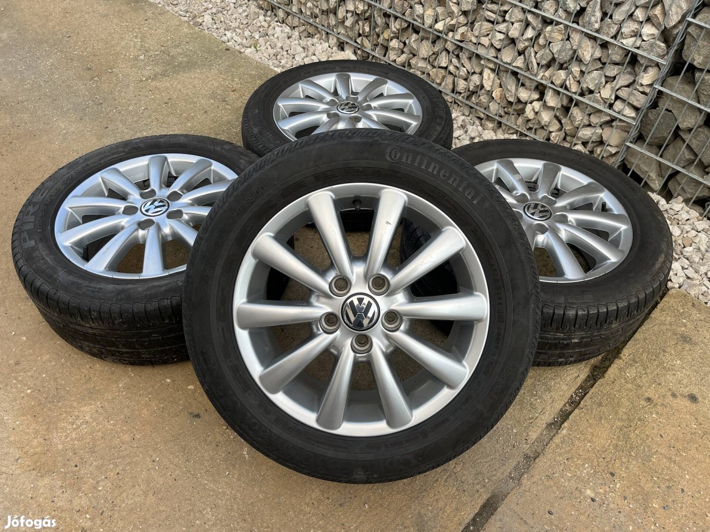 VW gyári 16" 5x112 alufelnik