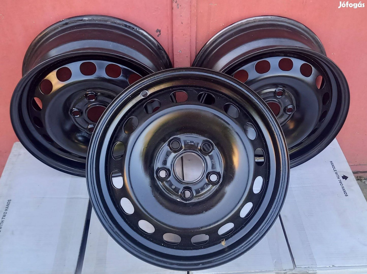 VW gyári acél / lemez felni 5X112