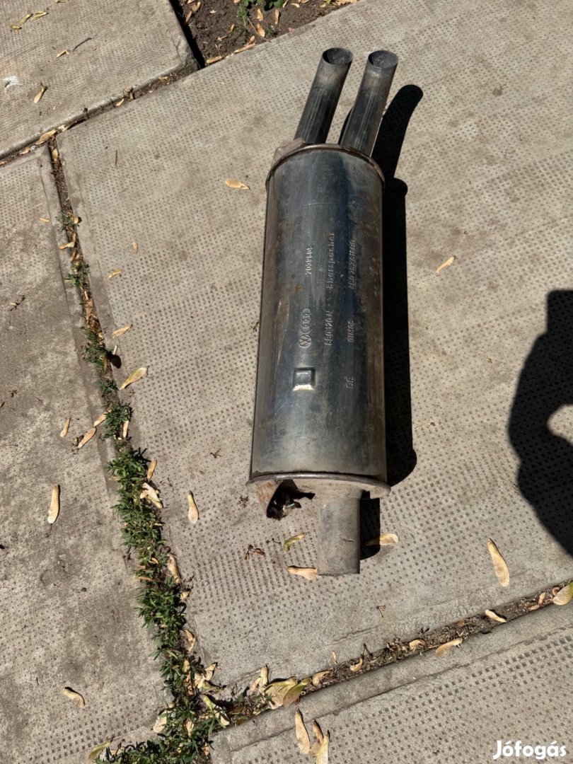 VW gyári hátsó kipufogó dob