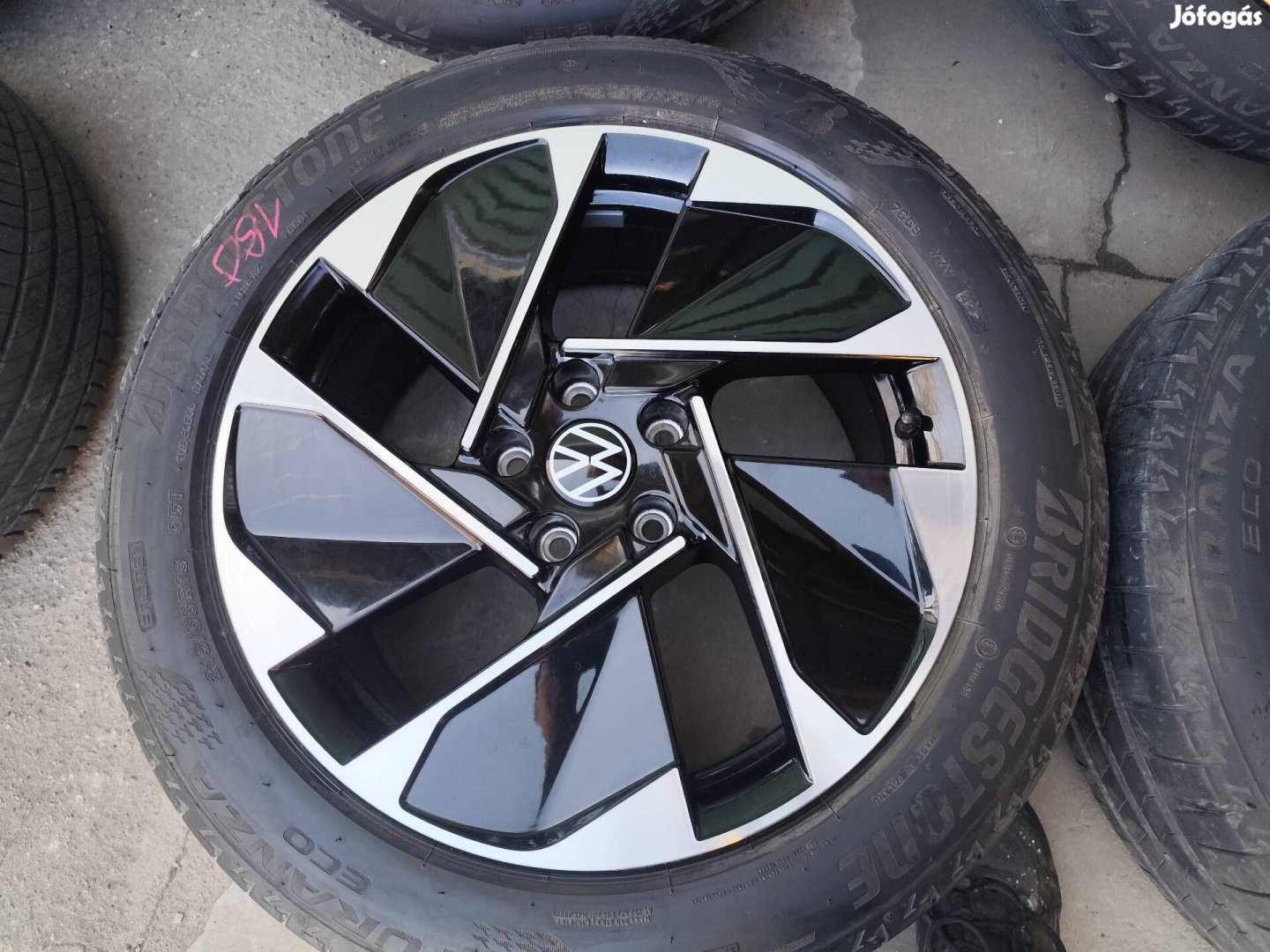 VW id.3 id 3 id3 gyári alufelni 5x112 18"