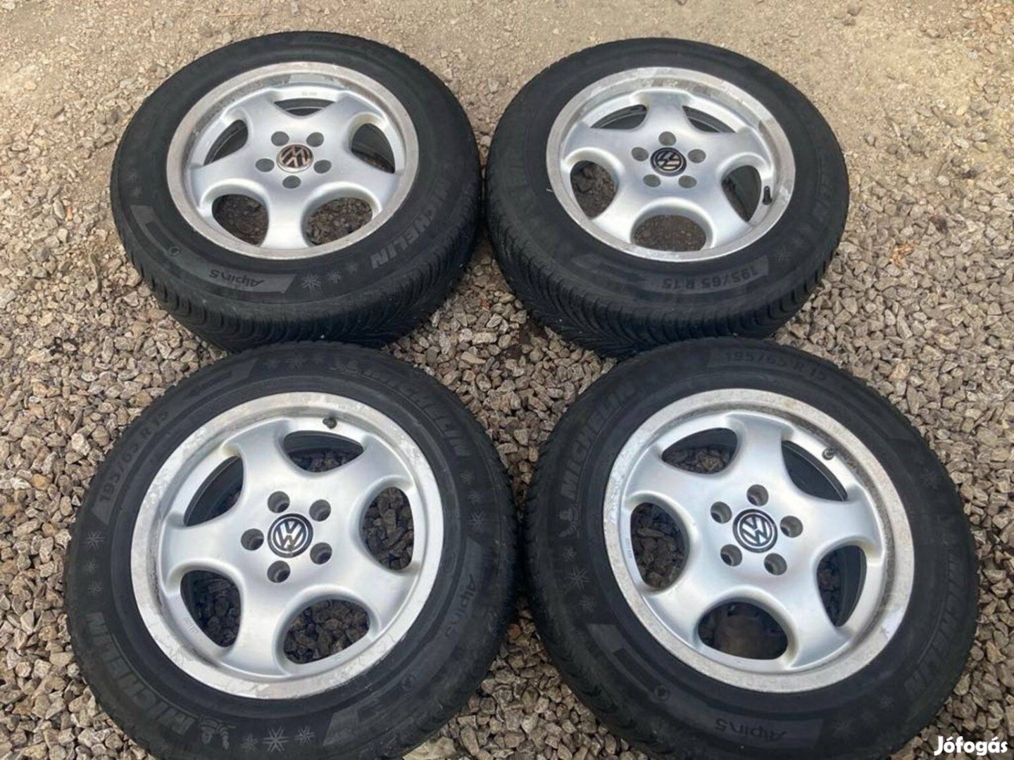 VW kerekek Michelin 195/65 R15 gumikkal