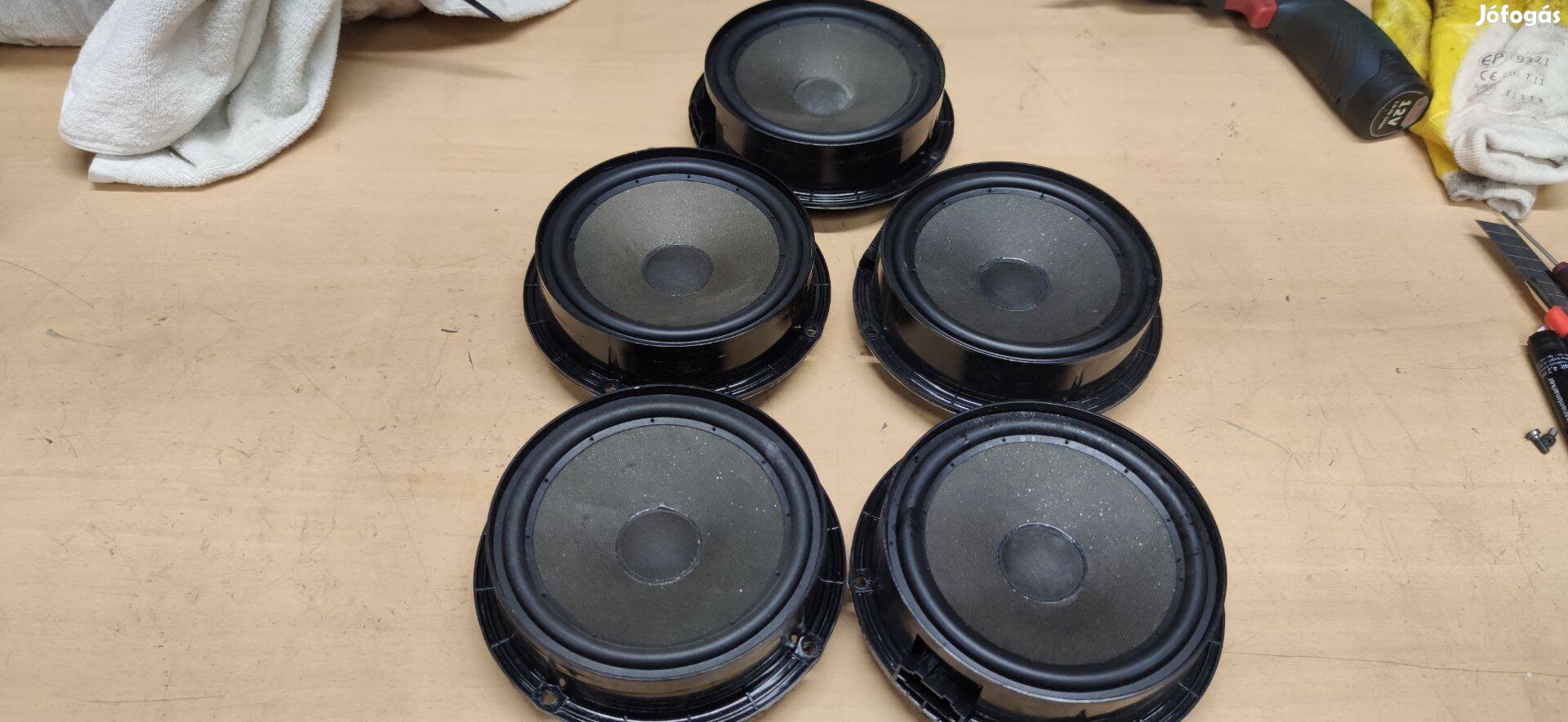 VW konszern gyári 16.5 cm hangszórók eladók!