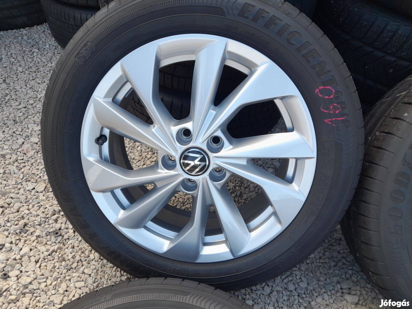VW polo 2017- Seat Ibiza Skoda Fabia gyári alufelni 5x100 16"