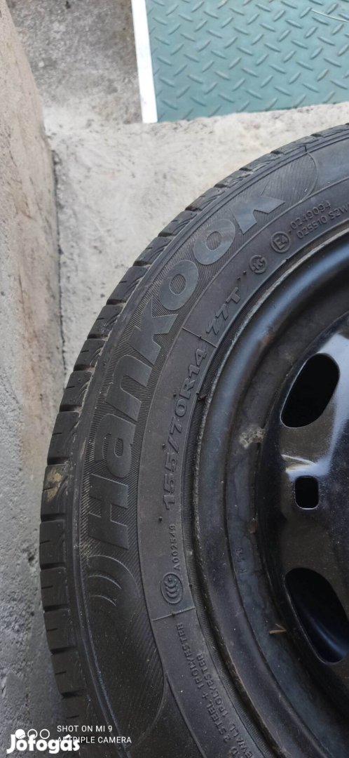 VW polo lezfelni nyári gumival 155/70R14 5x100