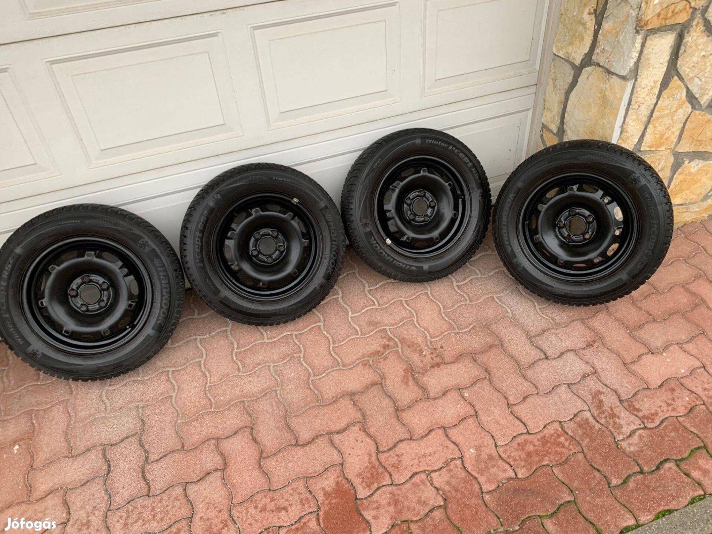 VW polo téligumi acélfelnivel együtt 4 db