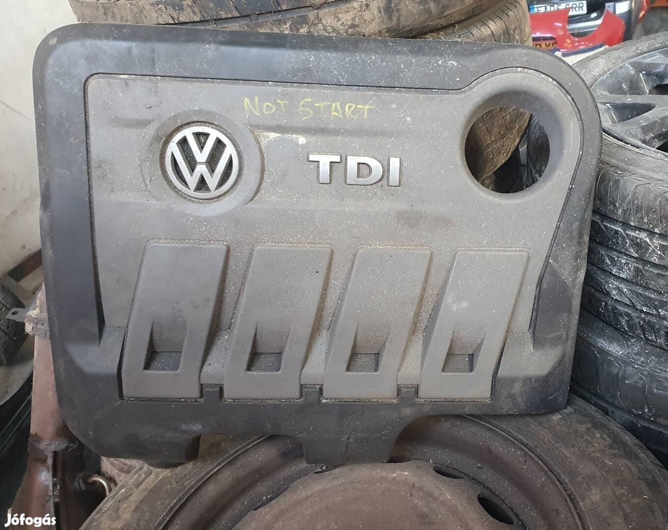 VW tdi felső motorburkolat védő 23.03.14